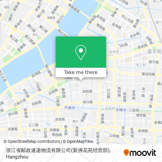 浙江省邮政速递物流有限公司(新洲花苑经营部) map