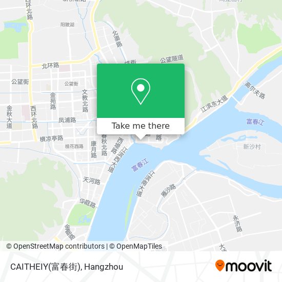CAITHEIY(富春街) map