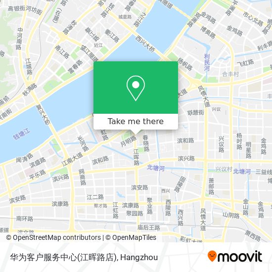 华为客户服务中心(江晖路店) map