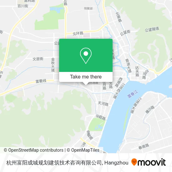 杭州富阳成城规划建筑技术咨询有限公司 map