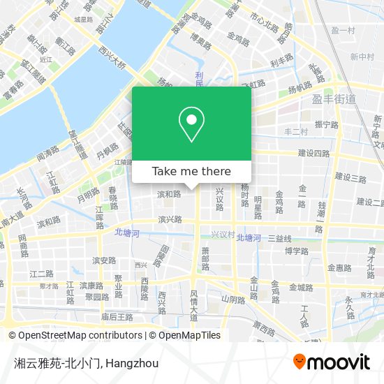 湘云雅苑-北小门 map