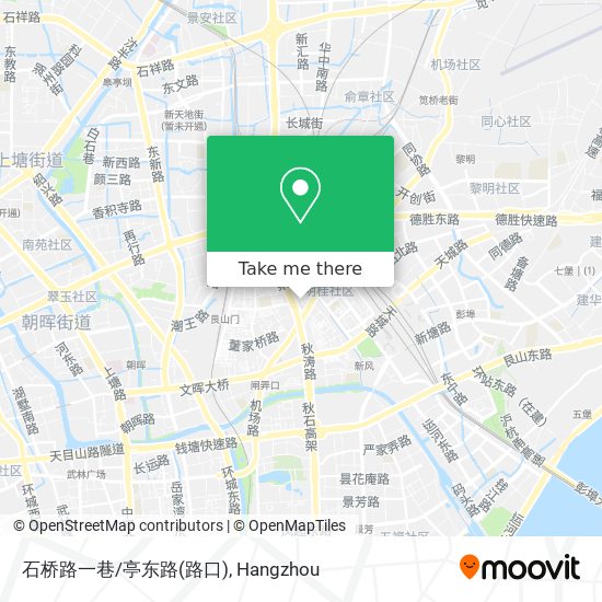 石桥路一巷/亭东路(路口) map