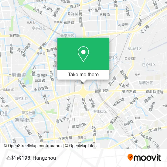 石桥路198 map