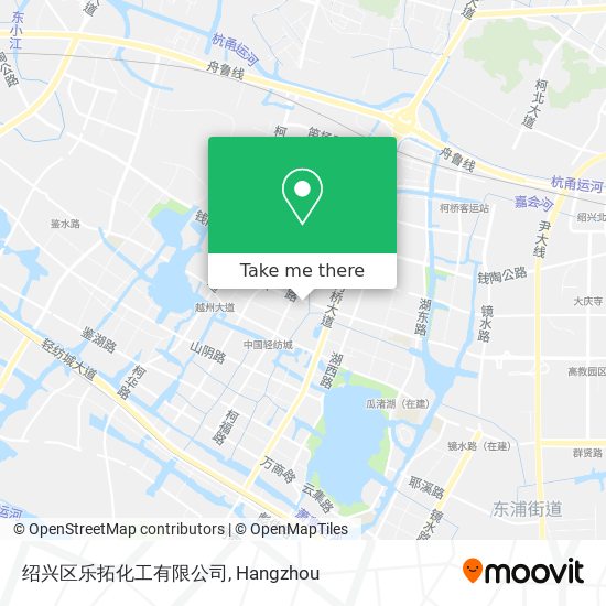 绍兴区乐拓化工有限公司 map