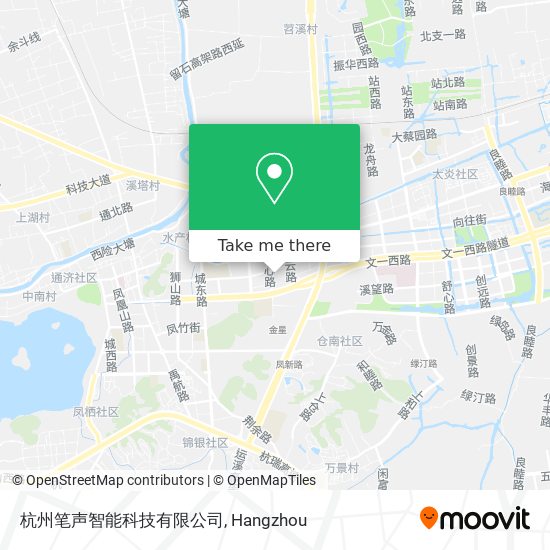 杭州笔声智能科技有限公司 map