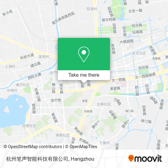 杭州笔声智能科技有限公司 map
