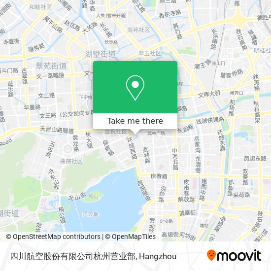 四川航空股份有限公司杭州营业部 map