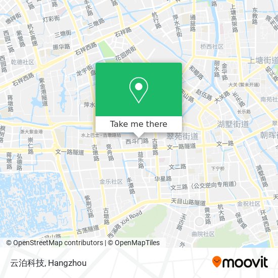 云泊科技 map