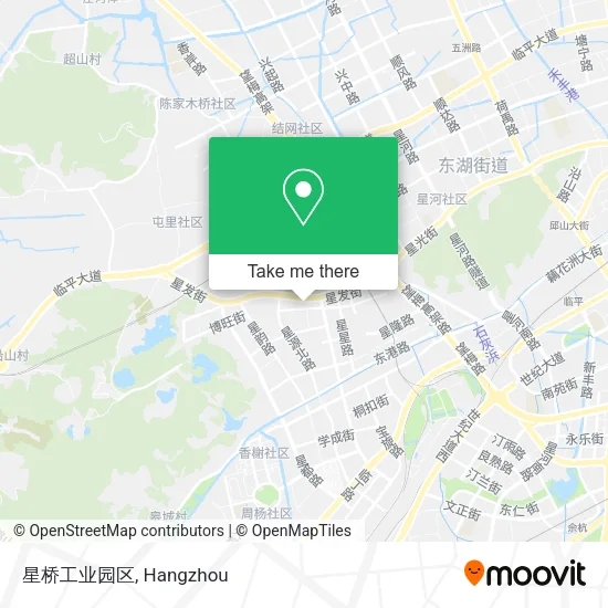 星桥工业园区 map