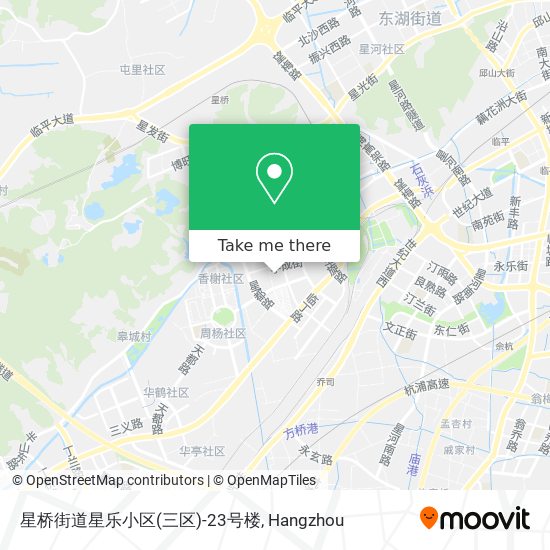 星桥街道星乐小区(三区)-23号楼 map