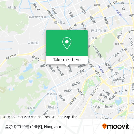 星桥都市经济产业园 map