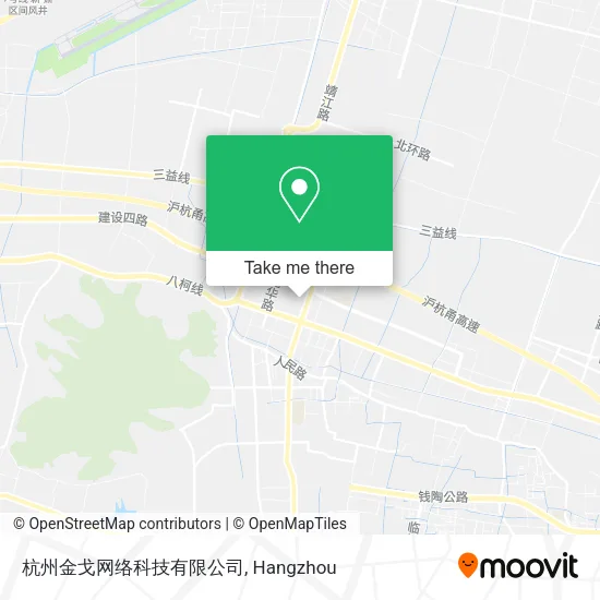 杭州金戈网络科技有限公司 map