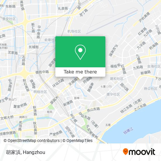 胡家浜 map
