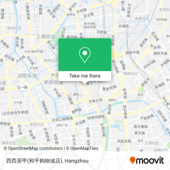 西西美甲(和平购物城店) map