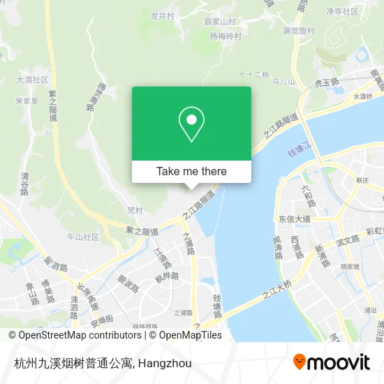 杭州九溪烟树普通公寓 map