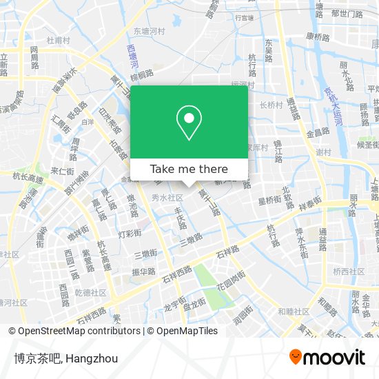 博京茶吧 map