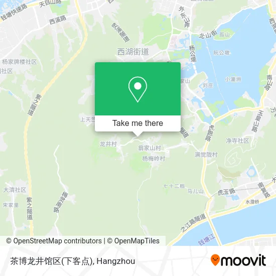 茶博龙井馆区(下客点) map
