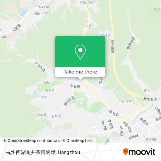 杭州西湖龙井茶博物馆 map