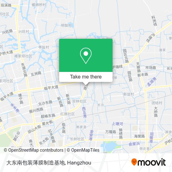 大东南包装薄膜制造基地 map
