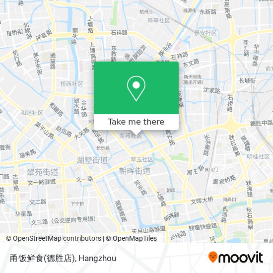 甬饭鲜食(德胜店) map