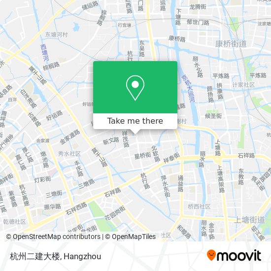杭州二建大楼 map