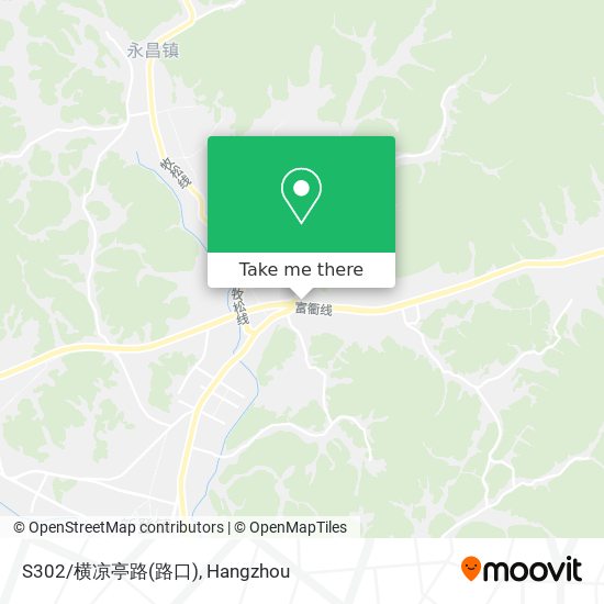S302/横凉亭路(路口) map