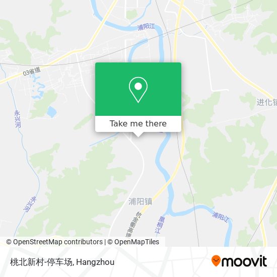 桃北新村-停车场 map