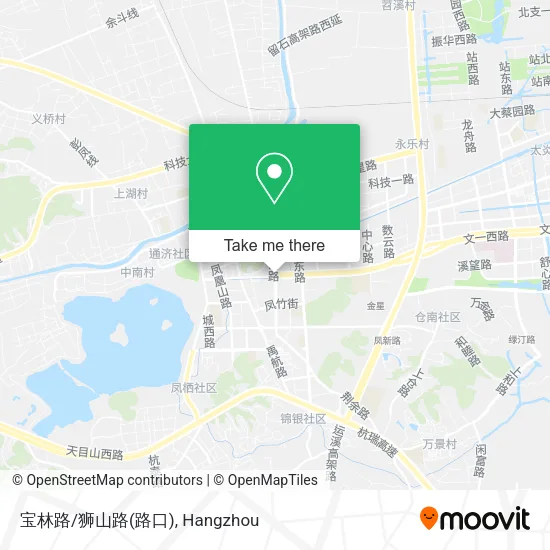 宝林路/狮山路(路口) map