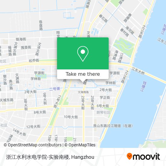 浙江水利水电学院-实验南楼 map