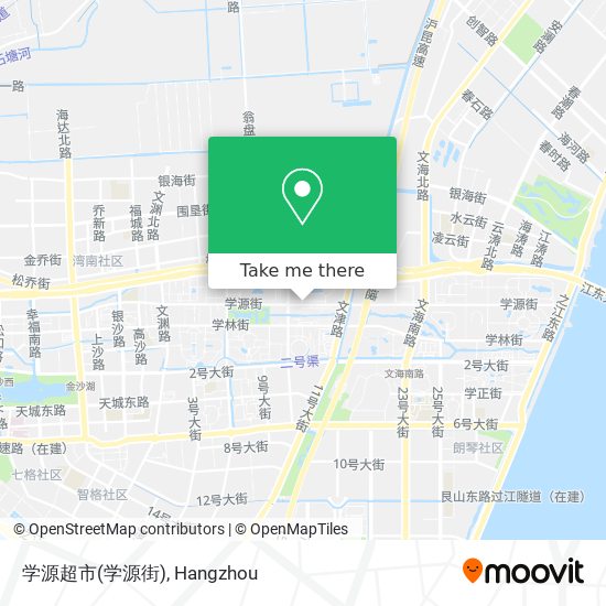 学源超市(学源街) map