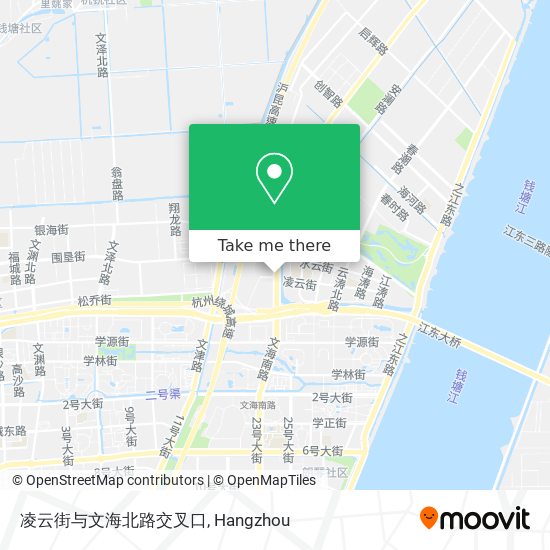 凌云街与文海北路交叉口 map