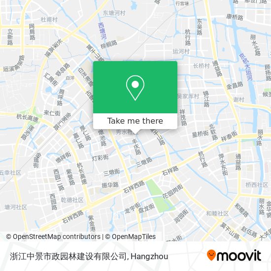 浙江中景市政园林建设有限公司 map
