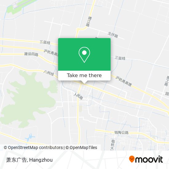 萧东广告 map