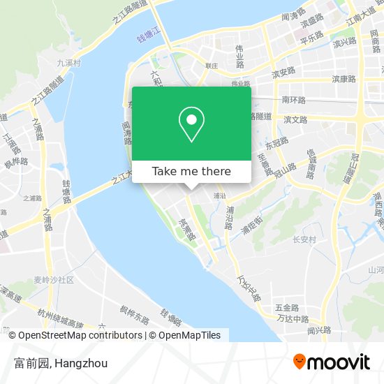 富前园 map