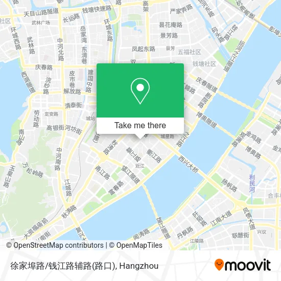 徐家埠路/钱江路辅路(路口) map