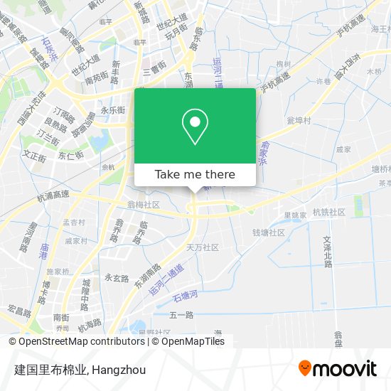 建国里布棉业 map