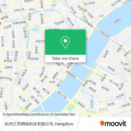 杭州兰亮网络科技有限公司 map