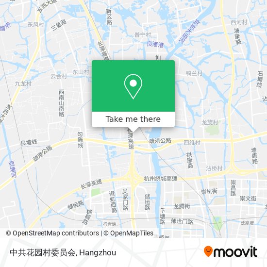 中共花园村委员会 map