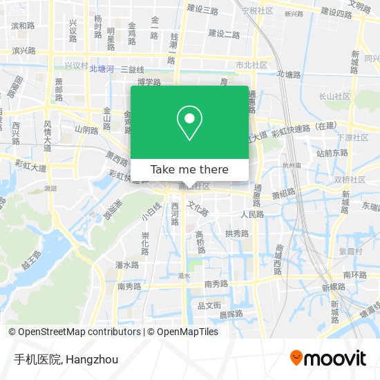 手机医院 map