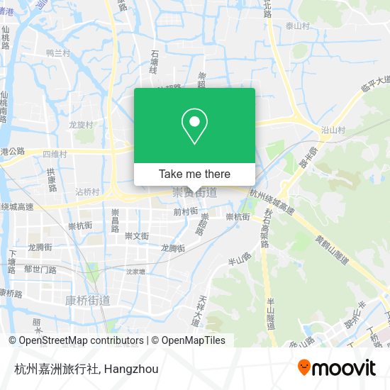 杭州嘉洲旅行社 map