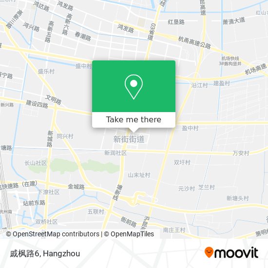 戚枫路6 map