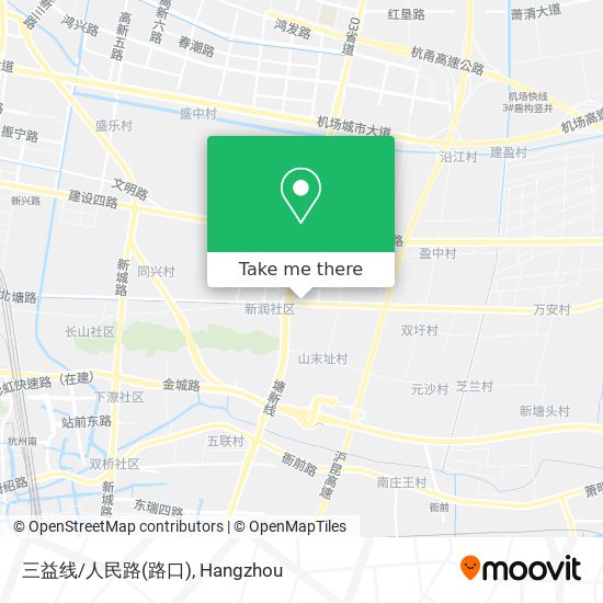 三益线/人民路(路口) map