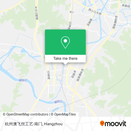 杭州澳飞丝工艺-南门 map