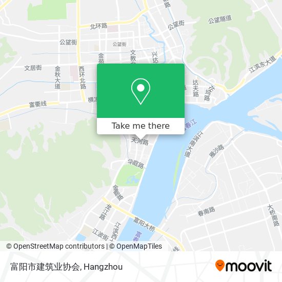 富阳市建筑业协会 map