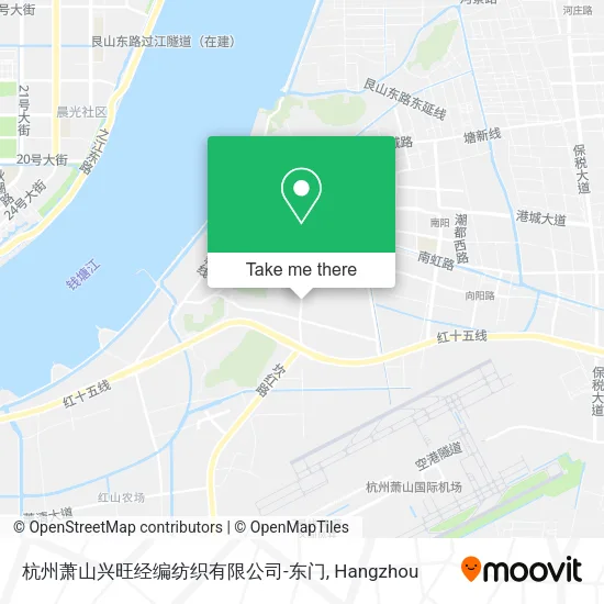 杭州萧山兴旺经编纺织有限公司-东门 map