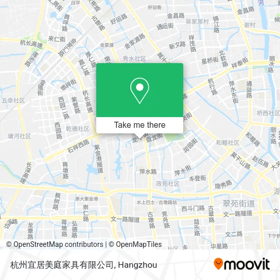 杭州宜居美庭家具有限公司 map
