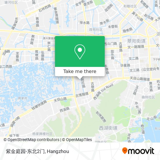 紫金庭园-东北2门 map