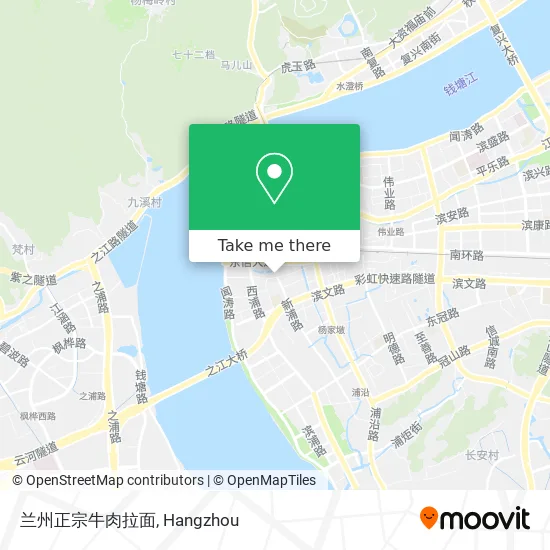 兰州正宗牛肉拉面 map