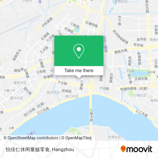 怡佳仁休闲量贩零食 map