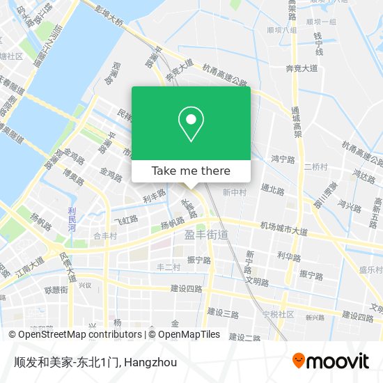 顺发和美家-东北1门 map